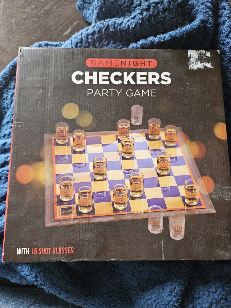 Checkers Party Game