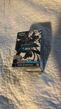 Pokemon booster bundle black bolt  new
