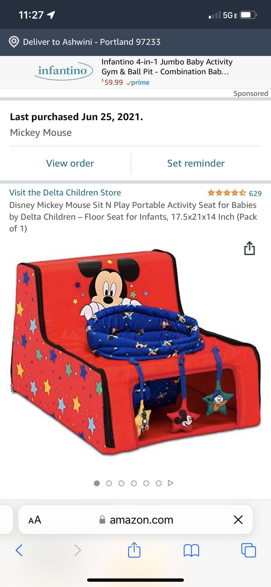 Mickey Mouse Sit & Play