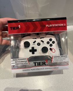 New PS3 Wired Controller 10 Foot Cord by Tier 1-Alpine White
