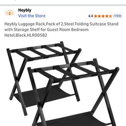 Luggage Racks - Airbnb