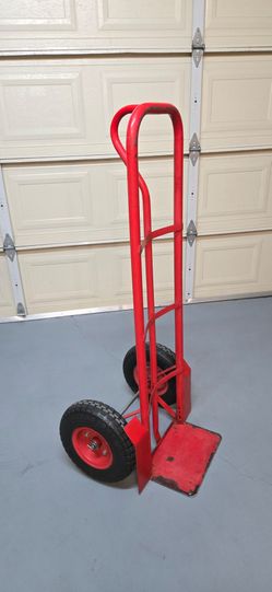 Heavy Duty Sack Truck 600lb with Pneumatic 13" Wheels