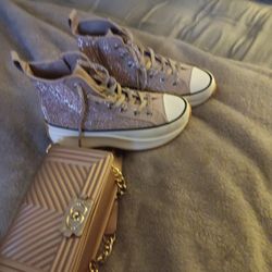 Steve Madden Shoes And Purse 