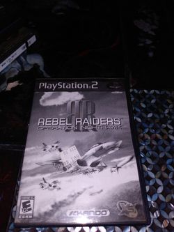 PS2 Rebel Raiders game