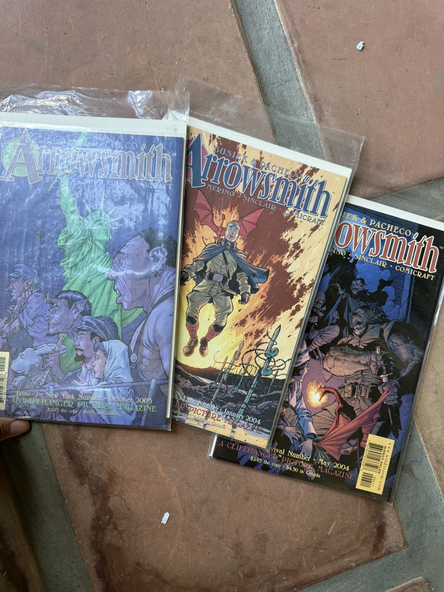 Arrowsmith Issues #2,3,4,5,6 Lot - Comic DC Wildstorm 2004