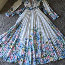 floral dress size S 