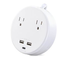 New CyberPower P205UC Desktop Surge Pporector, 3 USB charging and 2 Outlets, 5ft crd