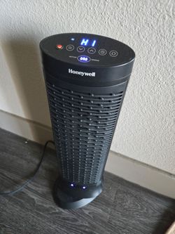 Honeywell Black Tower Space Heater with Motion Sensor