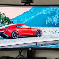 HP G4 34” Curved Screen Edge LED Monitor