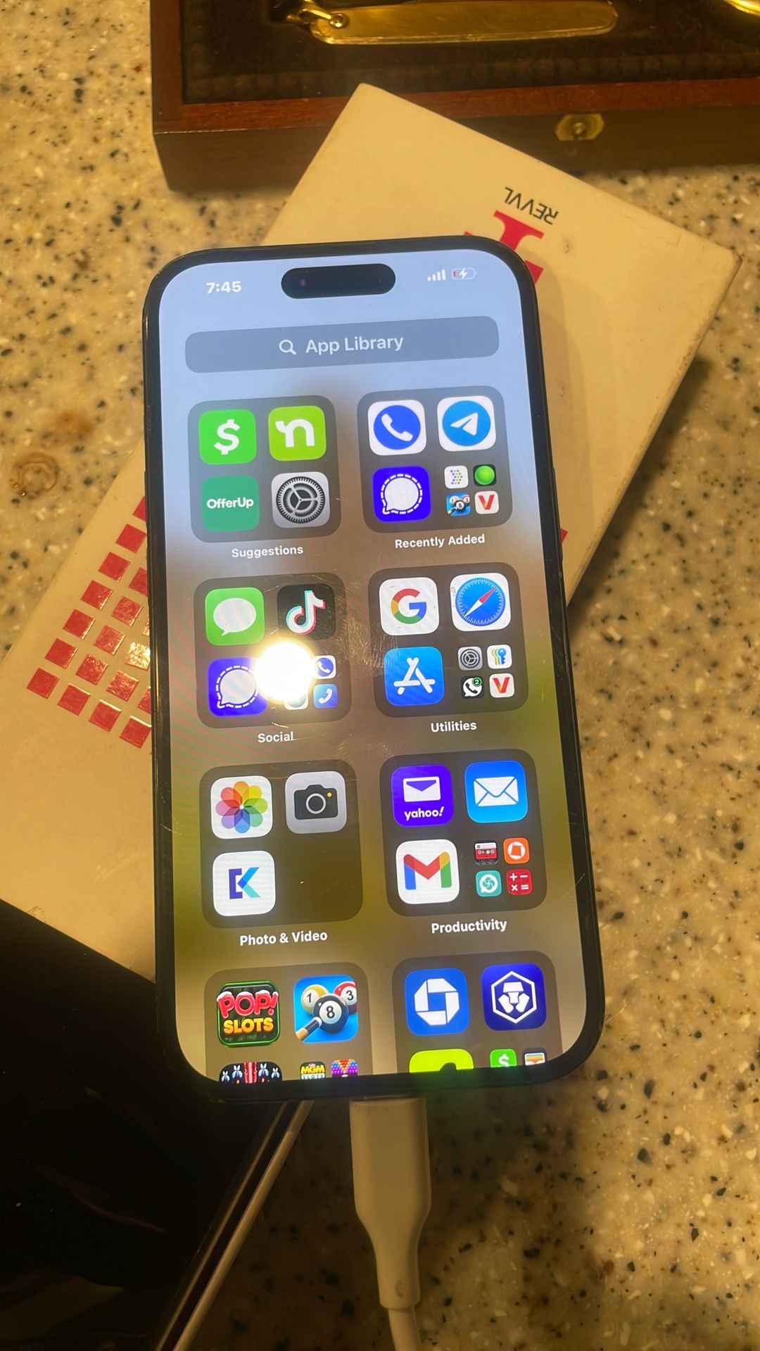 iPhone 15 TikTok installed