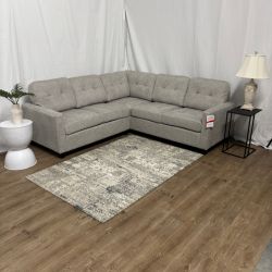 Grey L Sectional Sofa BRAND NEW