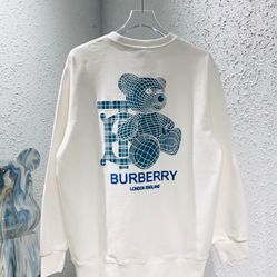 BURBERRY round neck sweatshirt L