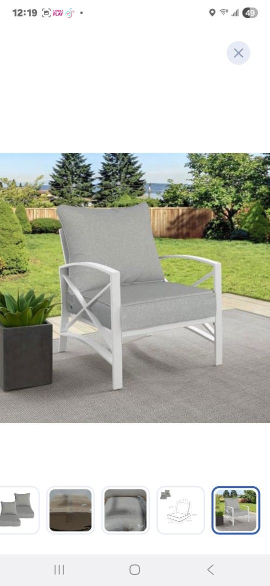 Set of 2 Outdoor Cushions