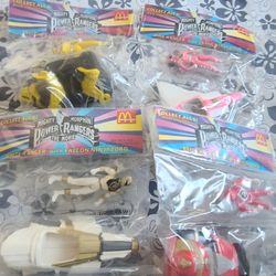 Mcdoanlds Toys Mighty Morphin Power Rangers The Movie 