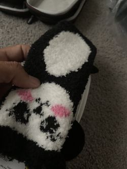 Cozy socks and sleep mask