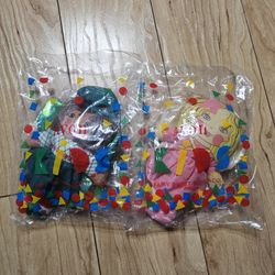 Vintage Girls Fairy Sweet Scent Dolls Luella & Arella 1993 Avon BRAND NEW SEALED  7"