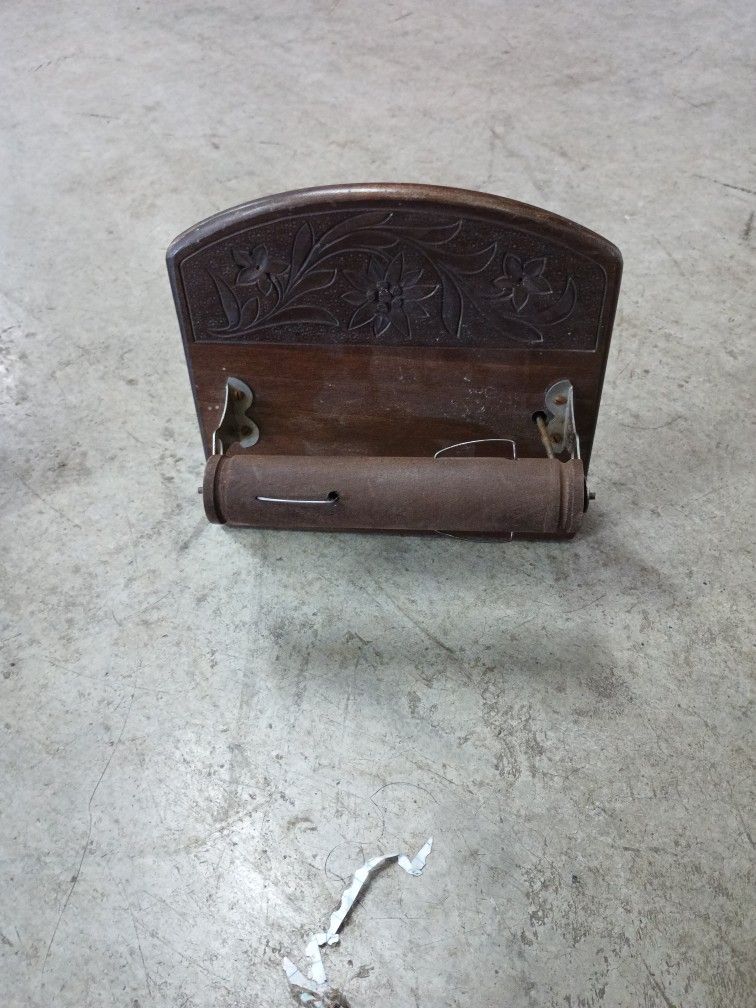 Antique Musical Toilet Paper Dispencer