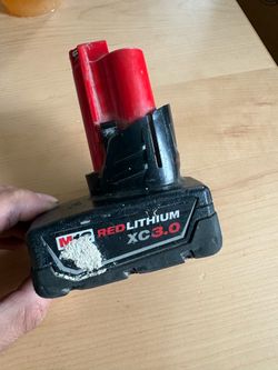 Firm! Milwaukee M12 12V 12-Volt Lithium-Ion XC Extended Capacity Battery Pack 3.0Ah