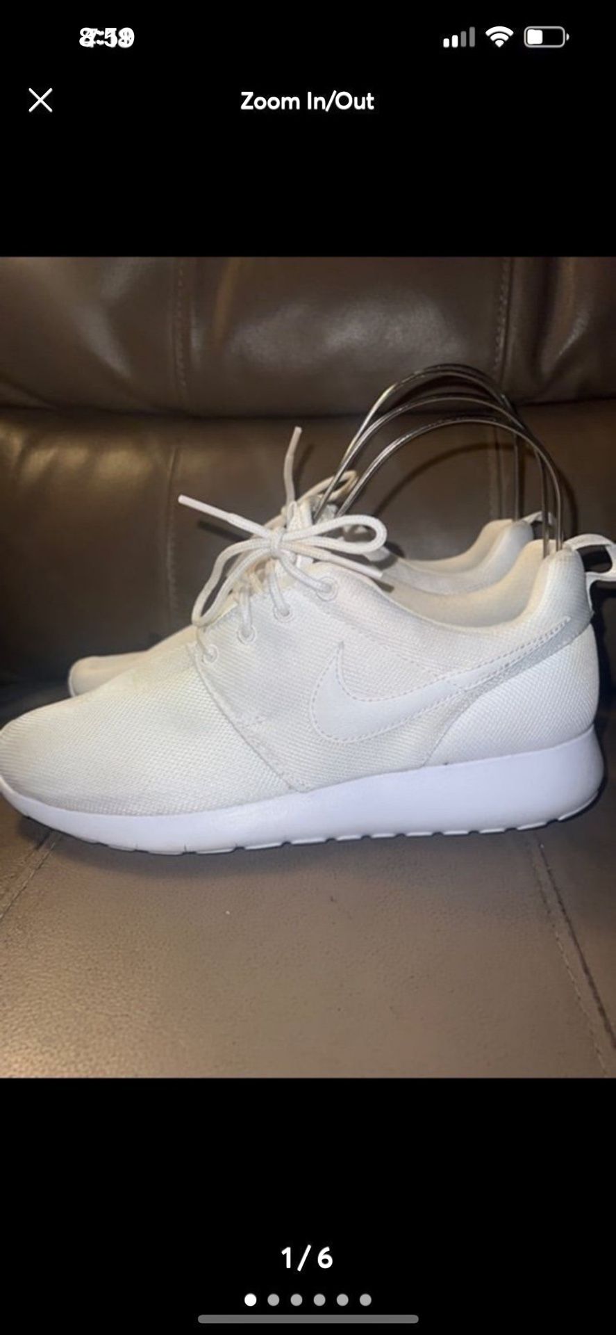 Nike Roshe Sneakers, Youth Grade School size 7Y