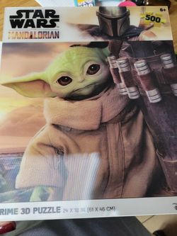 3d Baby Yoda Puzzle