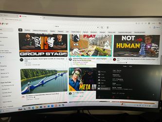 Acer curved gaming monitor (Nitro ED320QR)