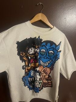 White Graphic Crewneck Sweatshirt