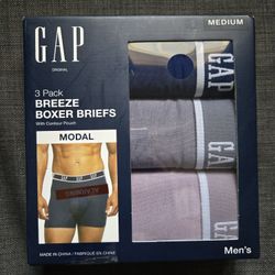 Gap 3 Pack Boxer Briefs Men's Size Medium