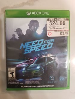 Need For Speed - Xbox One