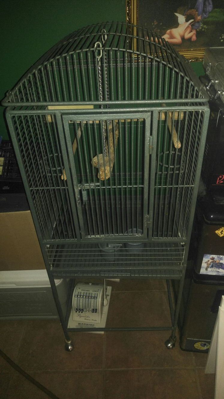 Large metal cage