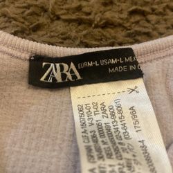 Zara Purple Halter Top