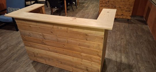 Custom  Wood Bar New"  6ft Wide