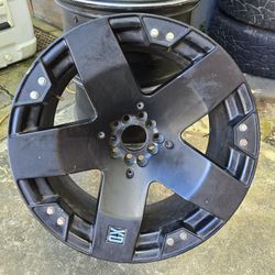 Rockstar XD775 Matte Blk Wheels