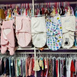 Baby Girl Swaddles 