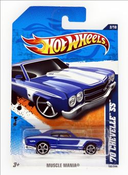 2012 Hot Wheels '70 Chevelle SS Muscle Mania