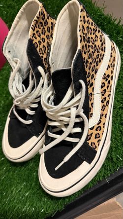 Vans SK8-Hi Leopard Print High-Top Sneakers