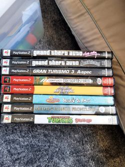 PLAYSTATION 2 GAMES