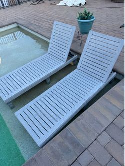 Pool chairs
