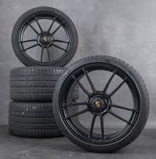 2022 Porsche GTS Center Lock Wheels & Tires- NEW