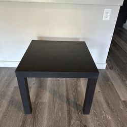 Black Side Table
