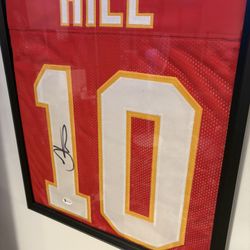 Tyreek Hill custom chiefs jersey