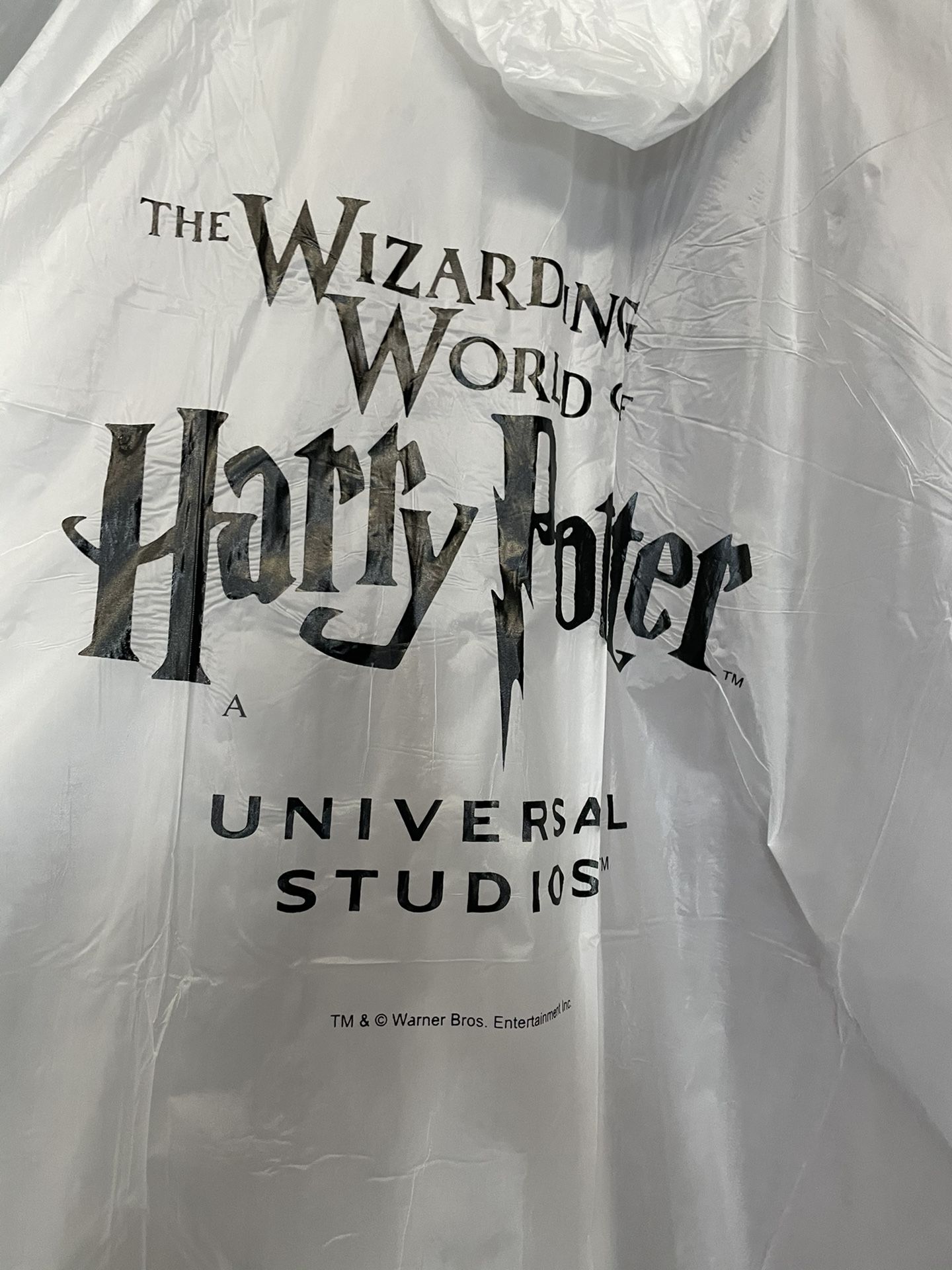 Universal Studios Harry Potter Rain Poncho
