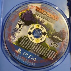 Transformers Devastation Game Disc Only for PlayStation 4