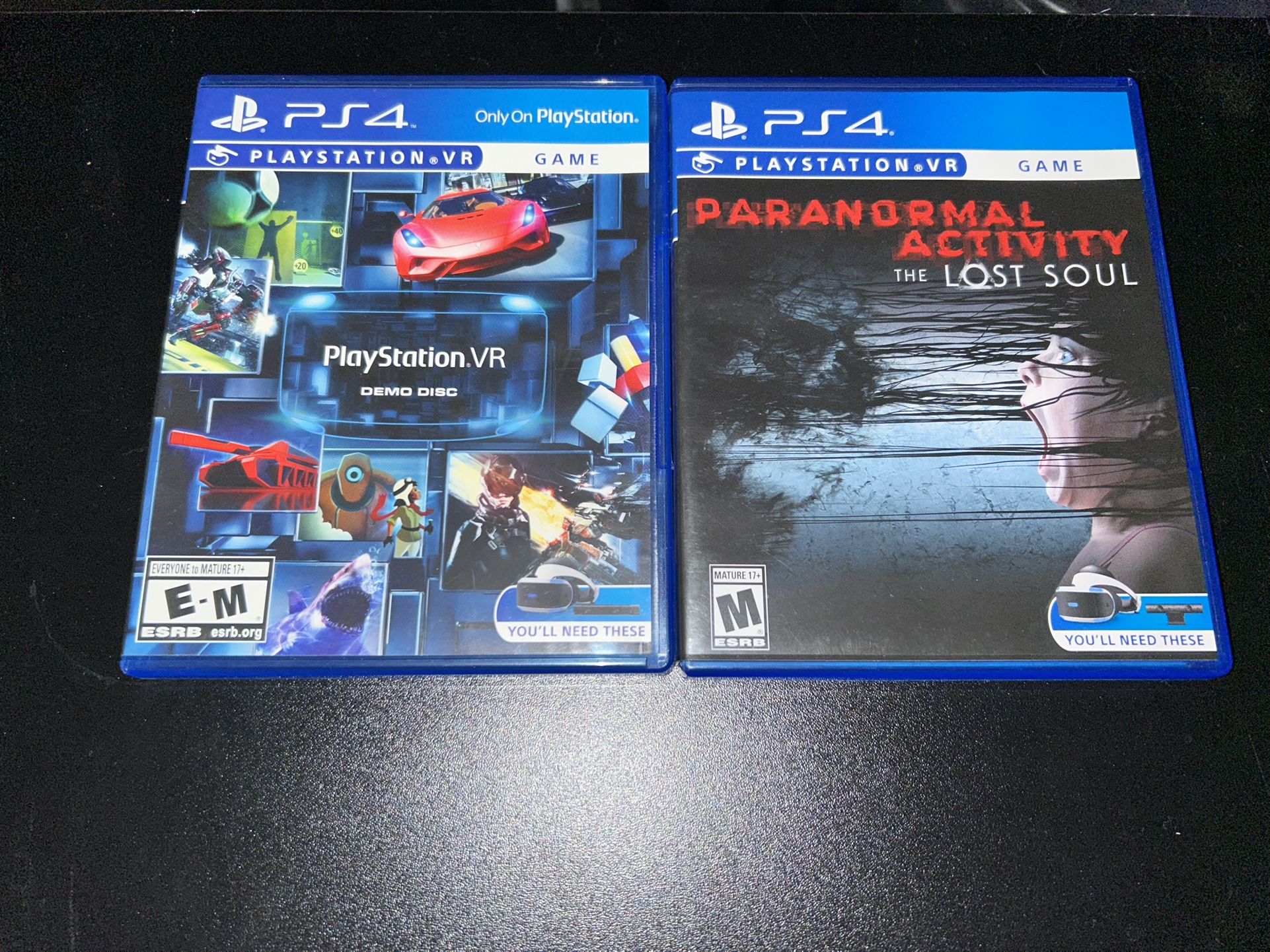 PS4 VR games