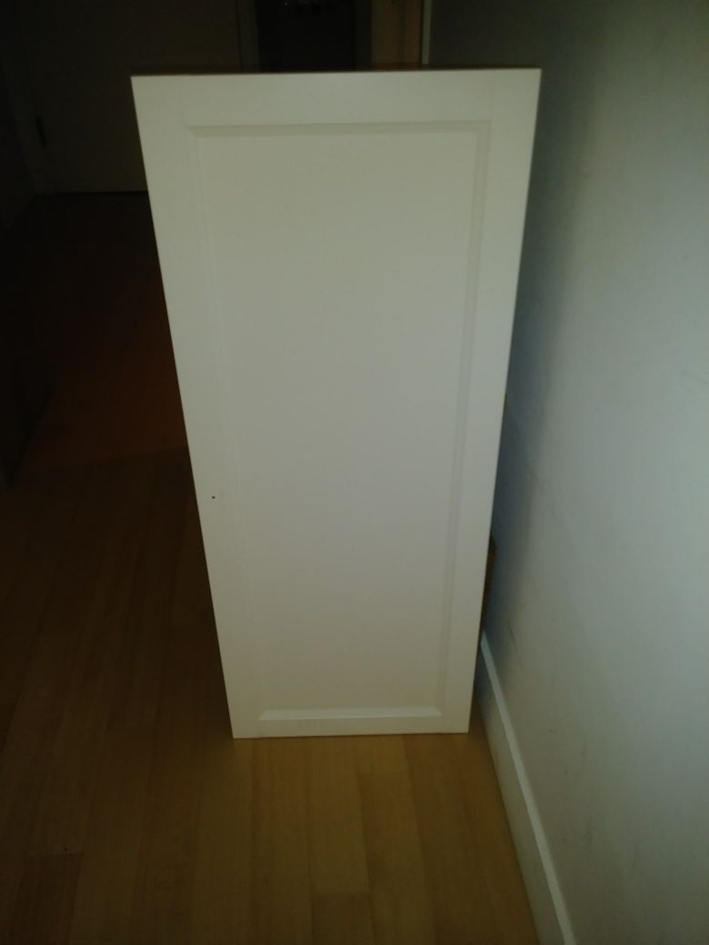 2 Ikea 38 inch door in white