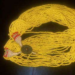 HANDMADE TRIBAL NECKLACE WITH COIN