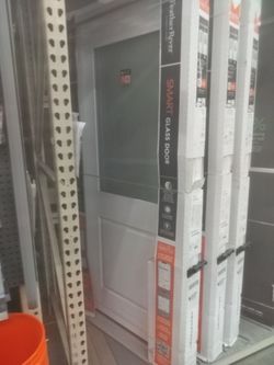 Glass door from Home Depot front door 36
