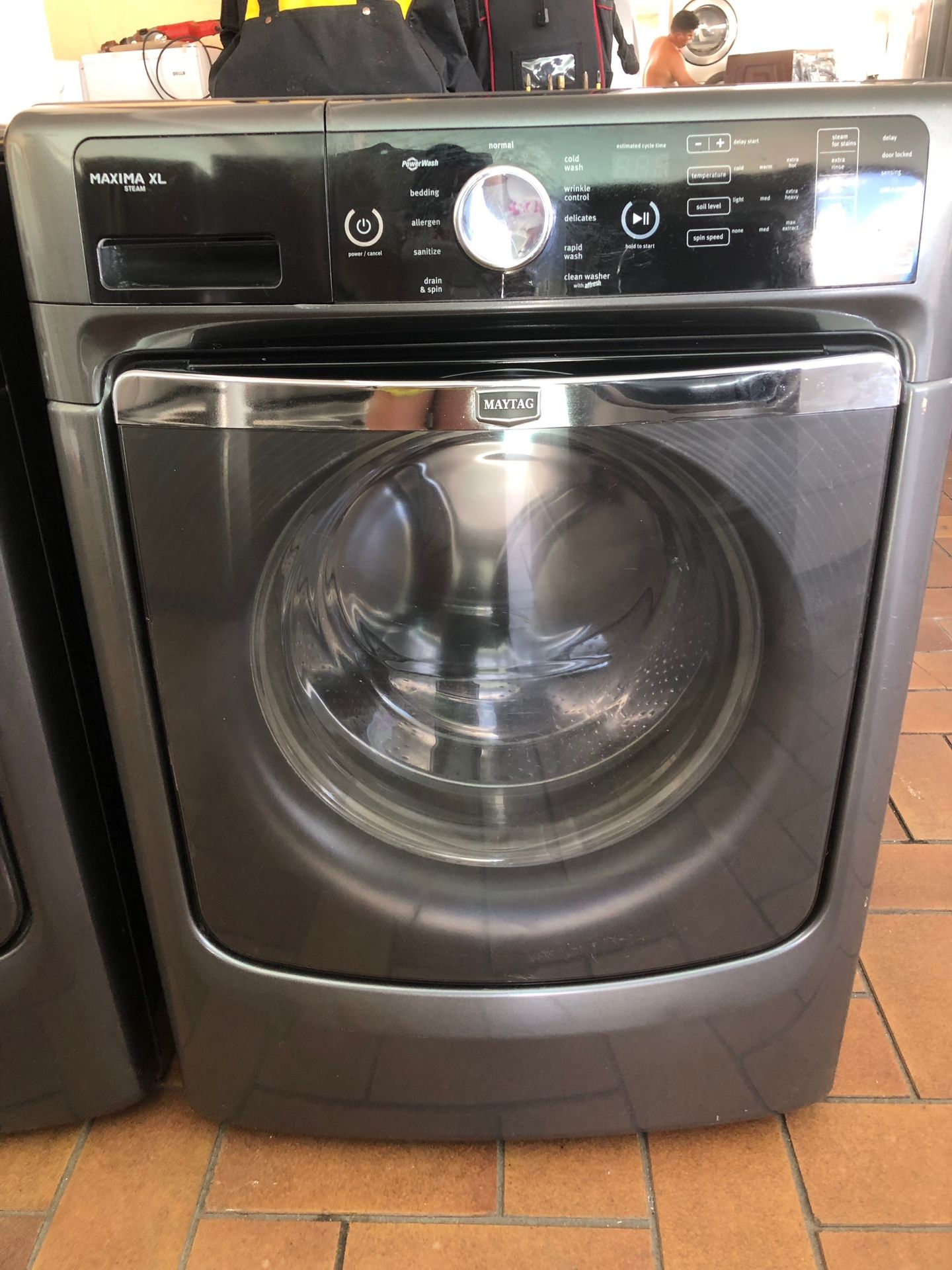 MAYTAG SET OF WASHER AND DRYER LIKE NEW PERFECT CONDITIONS WITH WARRANTY. SUPER CAPACITY. JUEGO DE LAVADORA Y SECADORA MAYTAG COME NUEVA CON GARANTÍA