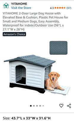 2-Door Large Dog House