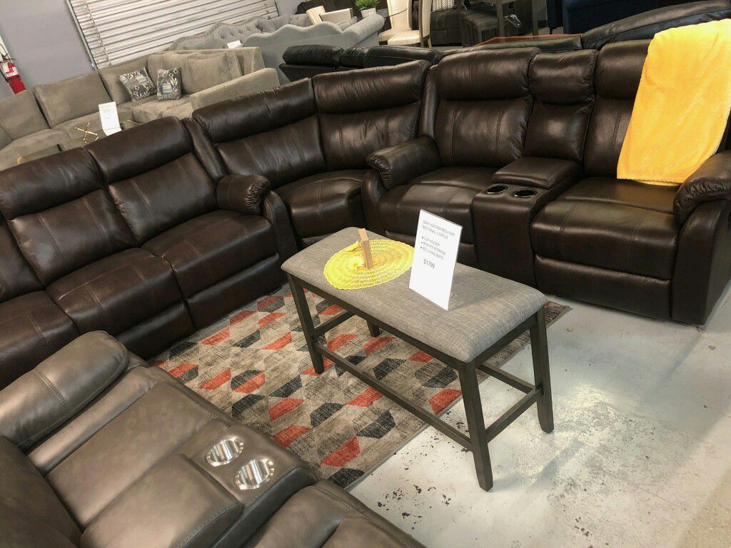 Recliner Sectional Sofa