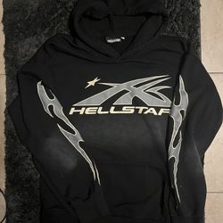Black Faded Hellstar Hoodie